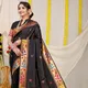 BLACK__Royal Rajgharana Sarees